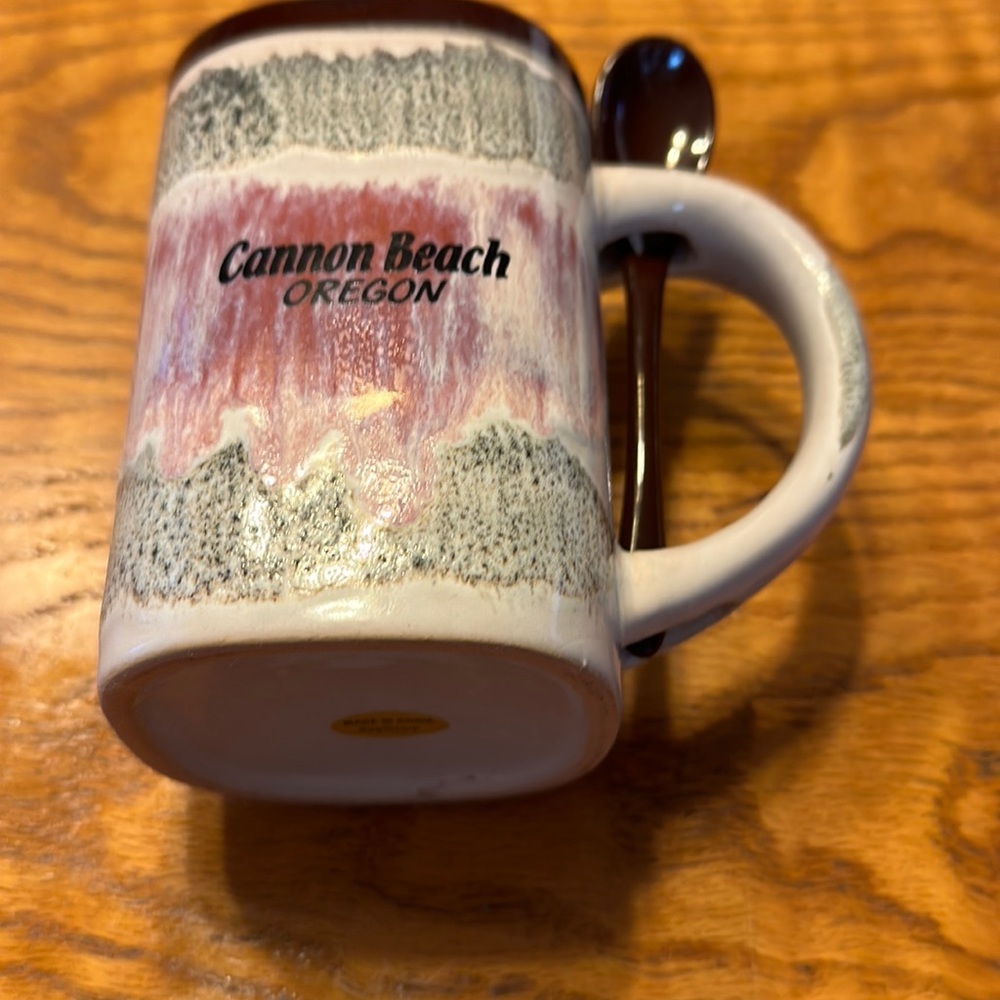 Souvenir Coffee Mug  with Spoon